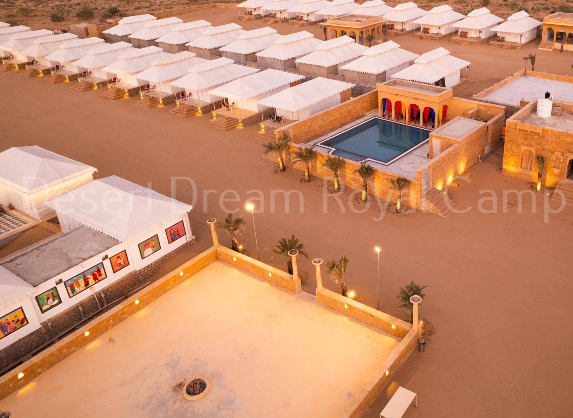 Hotel Desert Dream Royal Camp With Pool à Jaisalmer Extérieur photo